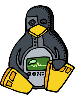 OHR logo - mechanical penguin