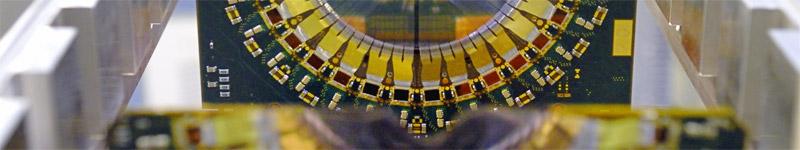 Detail of the LHCb VErtex LOcator (VELO)