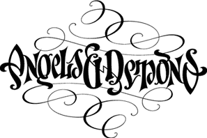 Angels and Demons ambigram